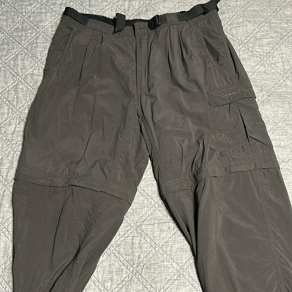 Exofficio men’s convertible pants. Ultralight with liner.